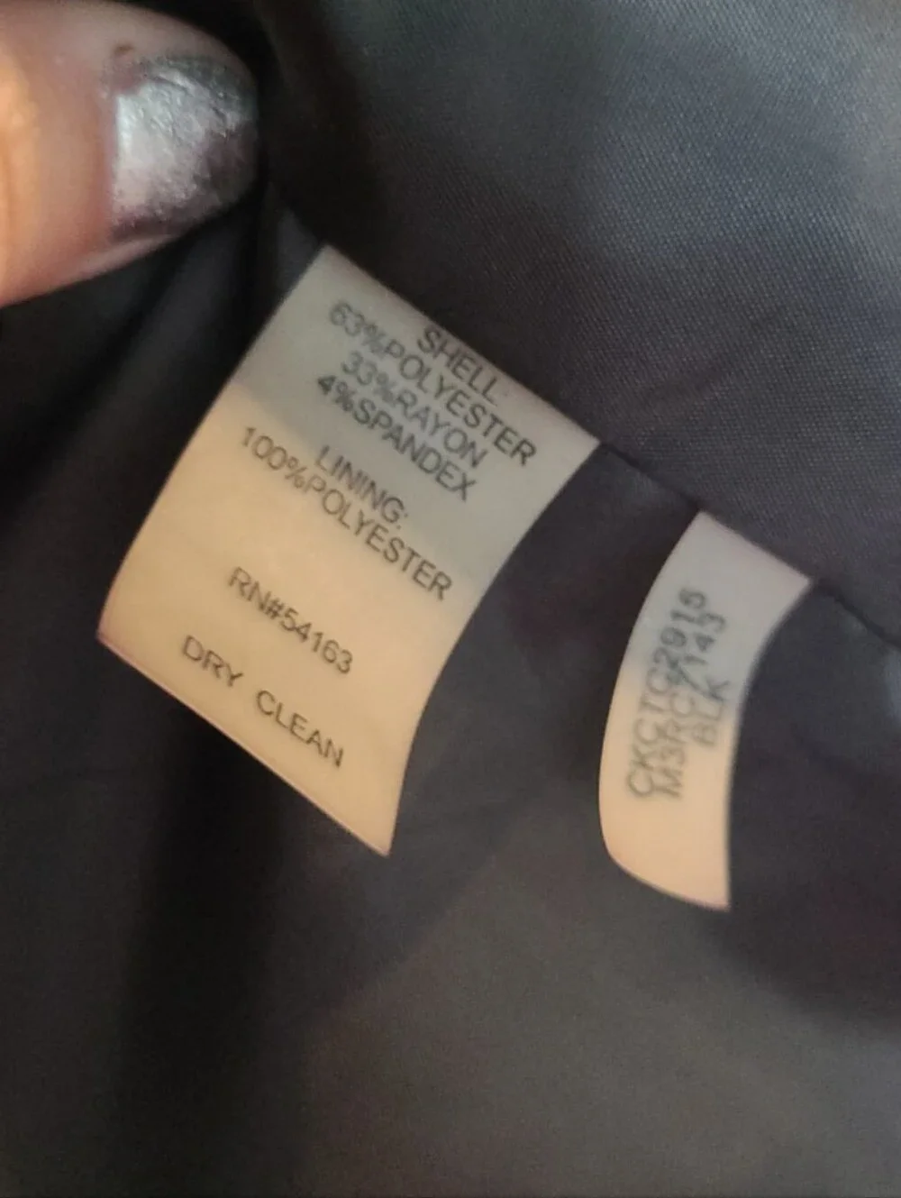 Calvin Klein new tags